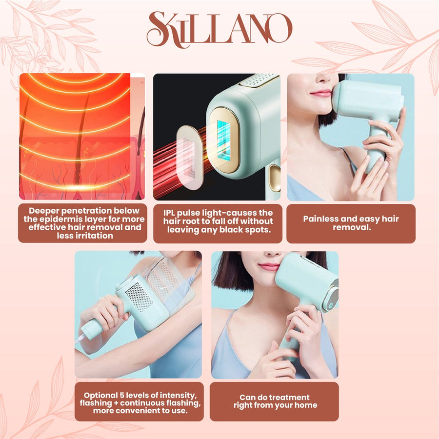 Skillano Pro Diamond IPL Laser Hair Removal Best IPL Laser Hair