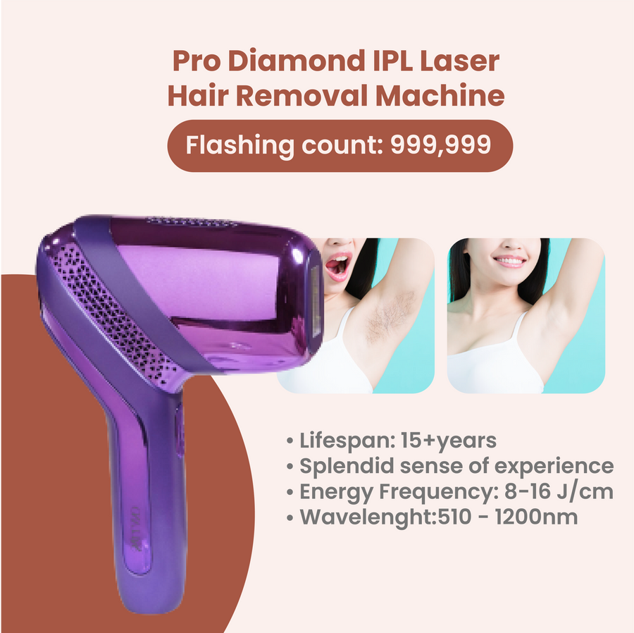 Skillano Pro Diamond IPL Laser Hair Removal