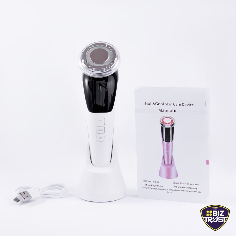 8-in-1 Beauty Device Full View